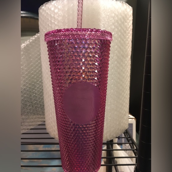 Starbucks Other Pink 5th Anniversary Geometric Starbucks Tumbler
